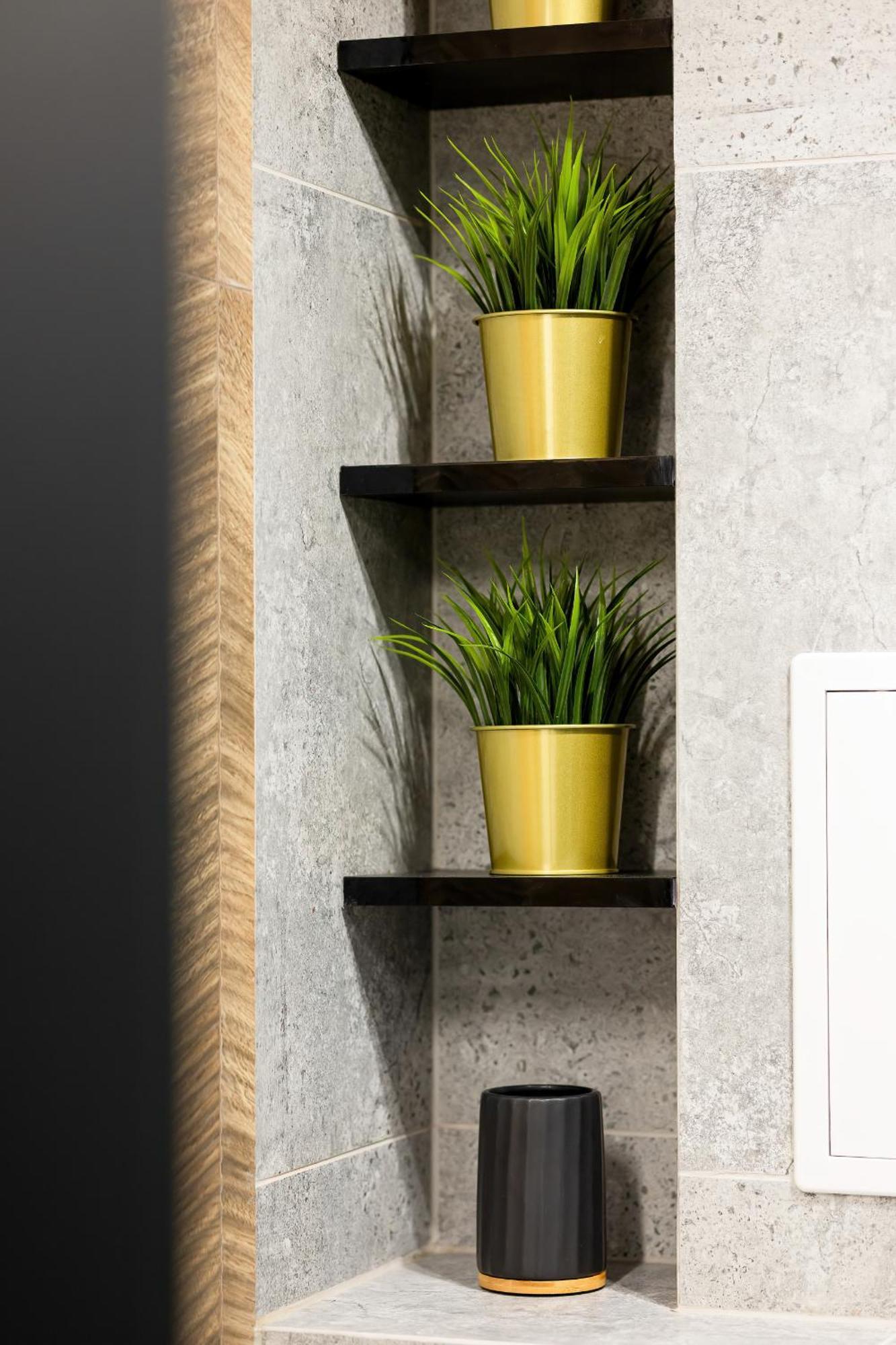 Modern Black & Wooden Apartment Warsaw Near The Airport By Noclegi Renters Exteriör bild